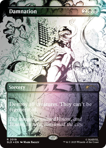 Image for Damnation (2019) (Rainbow Foil) (2019) (SLD) - Magic: The Gathering