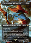 Image for The Destined Black Mage (Borderless) (447) (FIC) - Magic: The Gathering