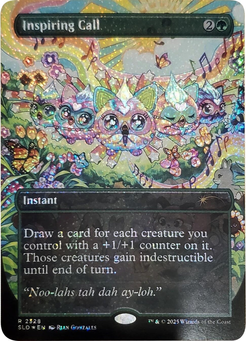 Image for Inspiring Call (Confetti Foil) (2328) (SLD) - Magic: The Gathering