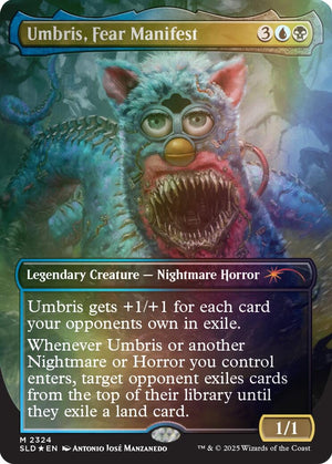 Image for Umbris, Fear Manifest (Rainbow Foil) (2324) (SLD) - Magic: The Gathering