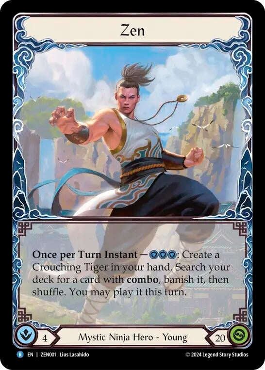 Image for Zen (ENG001) - Flesh and Blood TCG