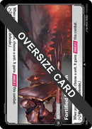 Image for Fortified Position (Oversized) (279/298) (OGS:PG) - Riftbound: League of Legends Trading Card Game