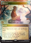 Image for Silence (2300) (Rainbow Foil) (2300) (SLD) - Magic: The Gathering