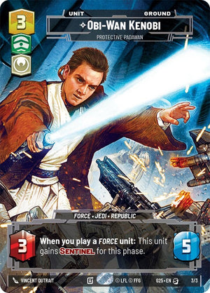 Image for Obi-Wan Kenobi - Protective Padawan (3/3) - Star Wars: Unlimited