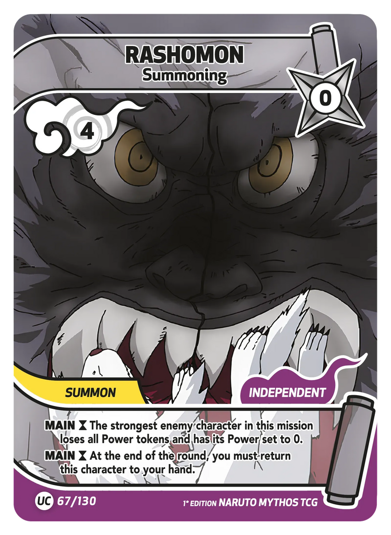 Image for Rashomon — Summoning (067/130) (KSH) - Naruto Mythos TCG