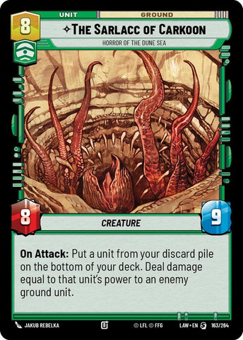 Image for The Sarlacc of Carkoon - Horror of the Dune Sea (163/264) - Star Wars: Unlimited