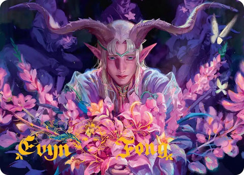 Image for Dawnhand Eulogist Art Card (Gold-Stamped Signature) (14) - Magic: The Gathering