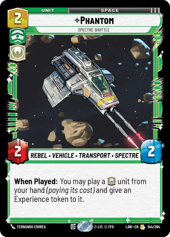 Image for Phantom - Spectre Shuttle (144/264) - Star Wars: Unlimited