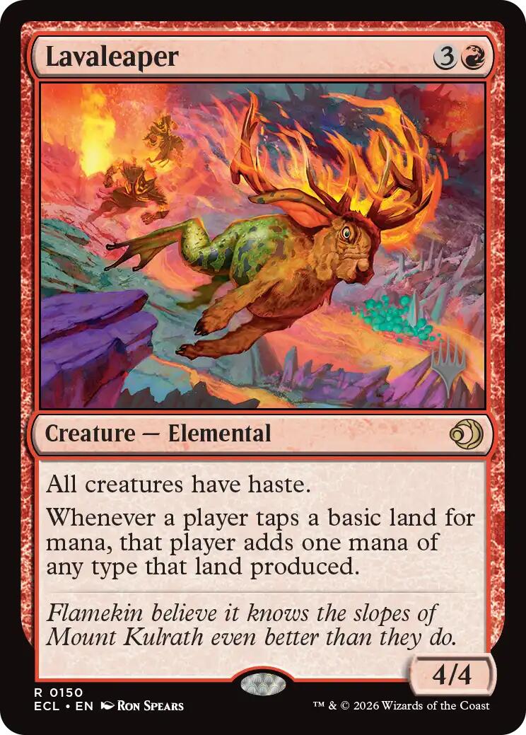 Lavaleaper [Lorwyn Eclipsed Promos]
