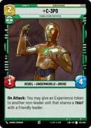 Image for C-3PO - Translation Protocol (152/264) - Star Wars: Unlimited