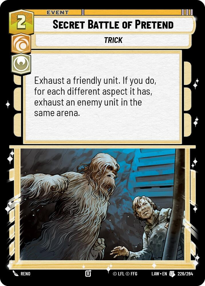 Image for Secret Battle of Pretend (226/264) - Star Wars: Unlimited
