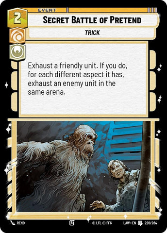 Image for Secret Battle of Pretend (226/264) - Star Wars: Unlimited