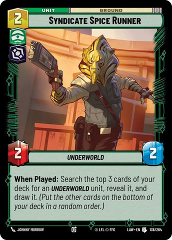 Image for Syndicate Spice Runner (136/264) - Star Wars: Unlimited