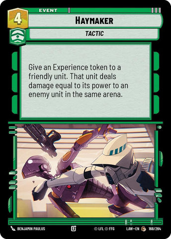 Image for Haymaker (168/264) - Star Wars: Unlimited