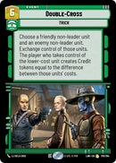 Image for Double-Cross (170/264) - Star Wars: Unlimited