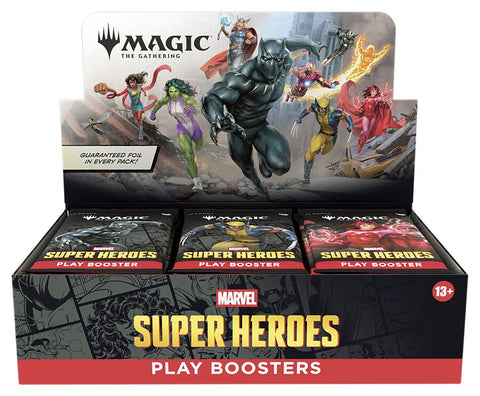 Marvel Super Heroes - Play Booster Display Preorder