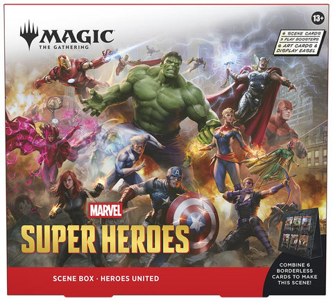 Marvel Super Heroes Scene Box - Heroes United preorder