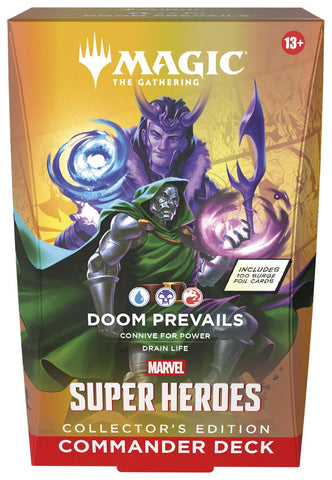 Marvel Super Heroes Commander Deck - Doom Prevails (Collector's Edition) preorder