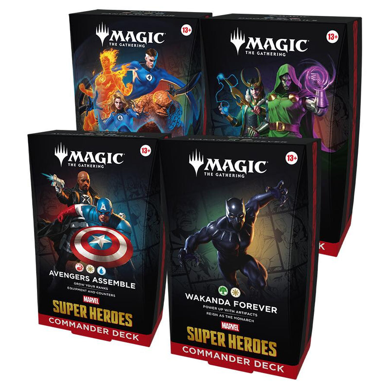 Marvel Super Heroes Commander Deck Case Preorder