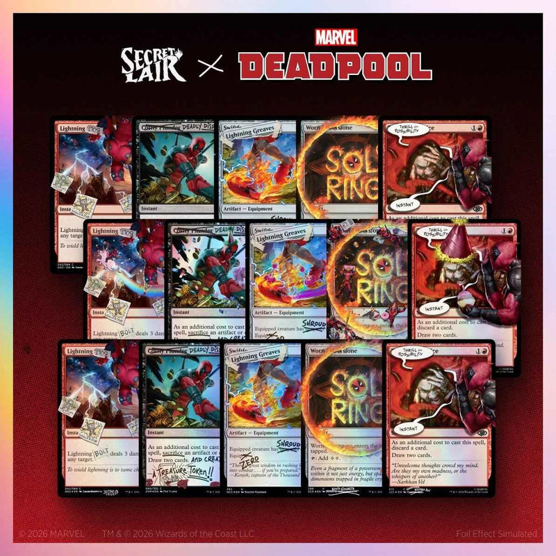 Secret Lair: Drop Series - Secret Lair x Marvel's Deadpool: FINAL_final_REALLYfinal_v7_USETHISONE(2)_Everything Bundle