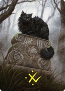 Image for Nine-Lives Familiar 2 Art Card (36/54) (Gold-Stamped Signature) (36) (ASFDN) - Magic: The Gathering