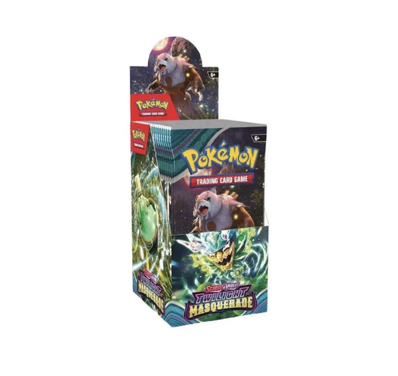 Scarlet & Violet: Twilight Masquerade - Half Booster Box (18 packs) restock 8/5/26