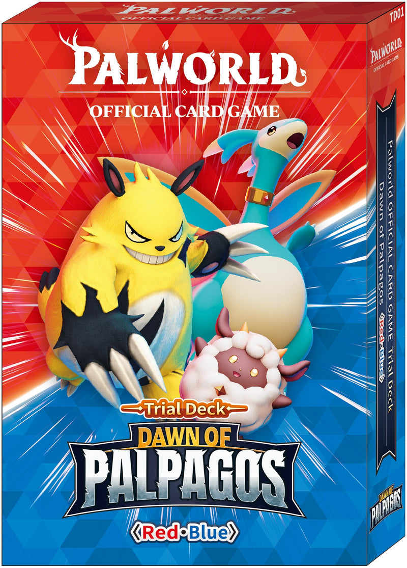 Image for Dawn of Palpagos Red•Blue Trial Deck - Palworld OFFICIAL CARD GAME
