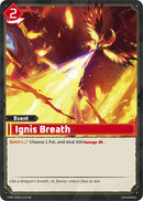 Image for Ignis Breath (TSR) (ETD01-011TSR) (TD01) - Palworld OFFICIAL CARD GAME
