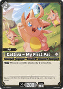 Image for Cattiva - My First Pal (ETD02-023) (TD02) - Palworld OFFICIAL CARD GAME