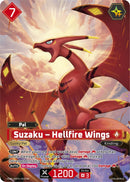 Image for Suzaku - Hellfire Wings (OSR) (EBP01-002OSR) (BP01) - Palworld OFFICIAL CARD GAME