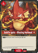 Image for Gobfin Ignis - Blazing Hothead (SR) (EBP01-003SR) (BP01) - Palworld OFFICIAL CARD GAME