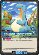 Image for Relaxaurus - Hungry Gunner (EBP01-026) (BP01) - Palworld OFFICIAL CARD GAME