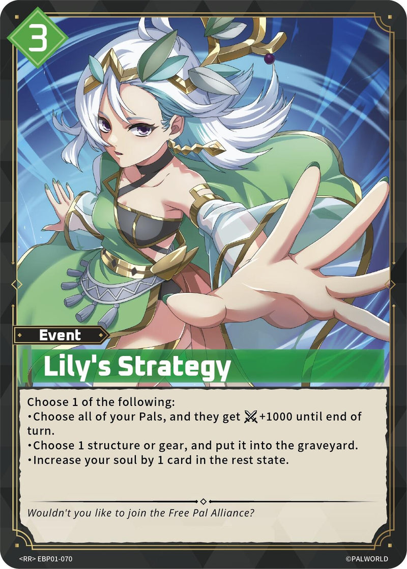 Image for Lily's Strategy (EBP01-070) (BP01) - Palworld OFFICIAL CARD GAME