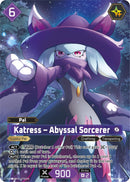 Image for Katress - Abyssal Sorcerer (OSR) (EBP01-075OSR) (BP01) - Palworld OFFICIAL CARD GAME