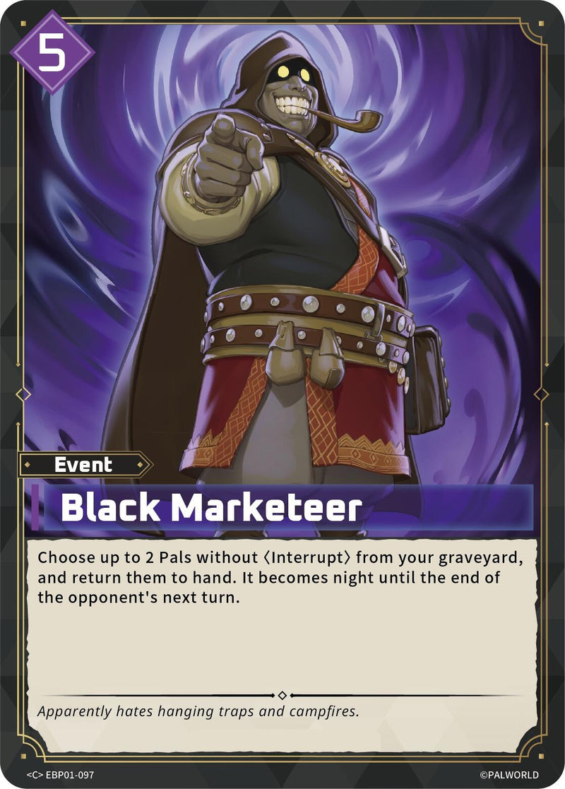 Image for Black Marketeer (EBP01-097) (BP01) - Palworld OFFICIAL CARD GAME