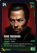 Image for Goro Takemura - Losing His Way (B017) - Cyberpunk TCG