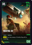 Image for MaxTac AV (B018) - Cyberpunk TCG