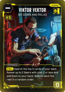 Image for Viktor Vektor - Sit Down and Relax (B001) - Cyberpunk TCG