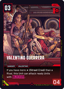 Image for Valentino Guerrera (B021) - Cyberpunk TCG