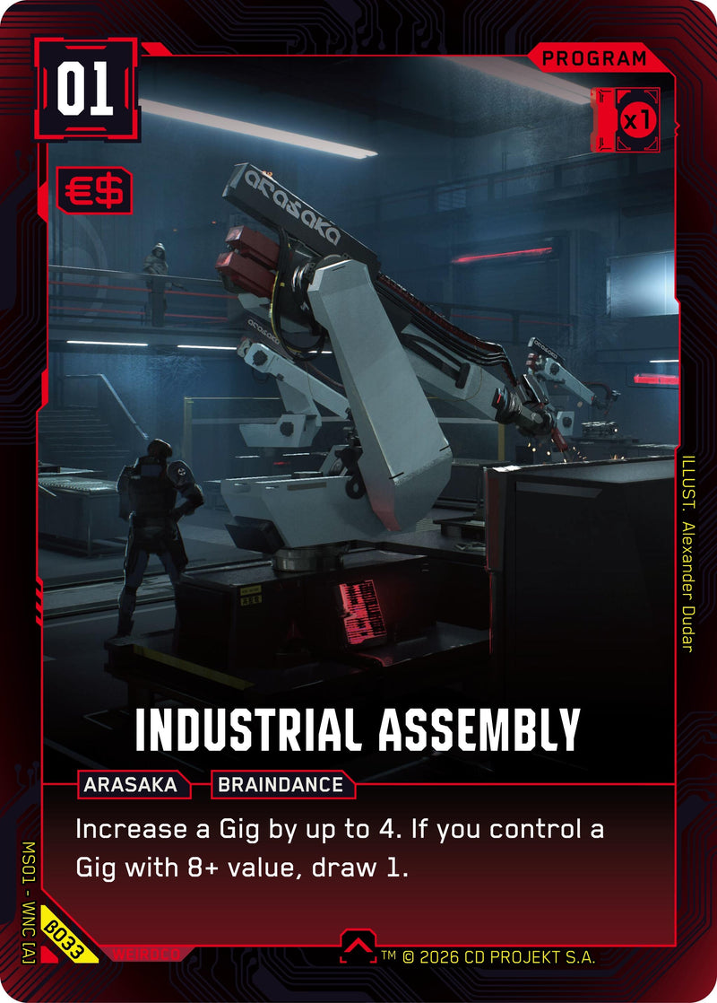 Image for Industrial Assembly (B033) - Cyberpunk TCG