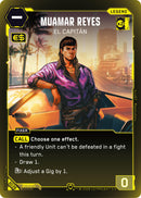 Image for Muamar Reyes - El Capitan (Rare) (B038) - Cyberpunk TCG