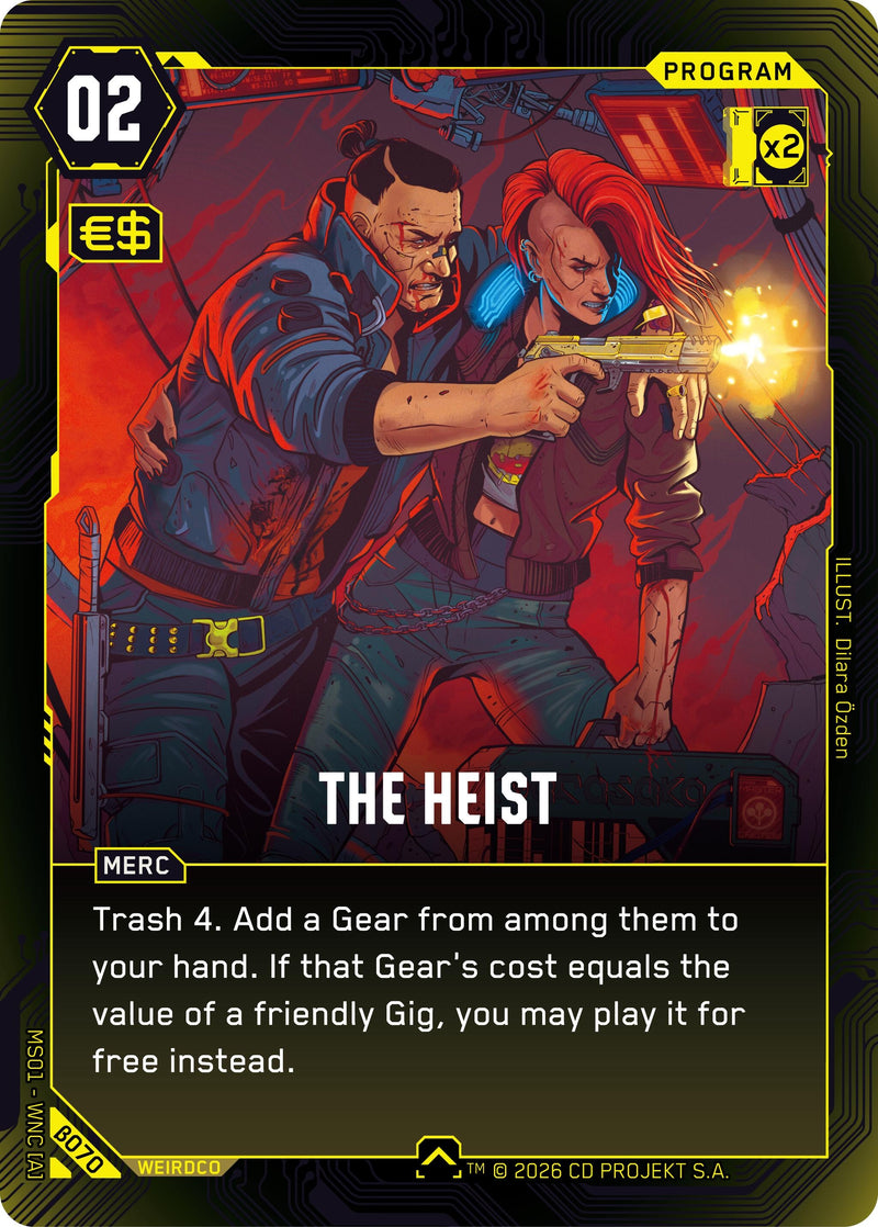 Image for The Heist (B070) - Cyberpunk TCG