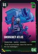 Image for Emergency Atlus (B077) - Cyberpunk TCG
