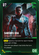 Image for Sandayu Oda - Hanako's Guardian (Rare) (B088) - Cyberpunk TCG
