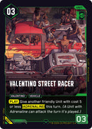 Image for Valentino Street Racer (B091) - Cyberpunk TCG