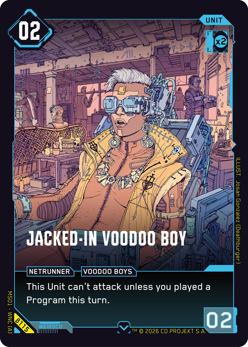 Image for Jacked-In Voodoo Boy (B115) - Cyberpunk TCG