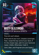 Image for Misty Olszewski - Mender of Broken Spirits (B119) - Cyberpunk TCG
