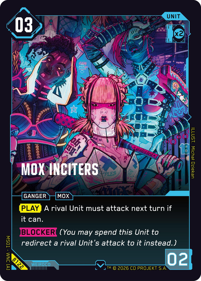 Image for Mox Inciters (B122) - Cyberpunk TCG