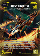 Image for Kerry Eurodyne - Axe, Attitude, Audience (ILegend) (B146) - Cyberpunk TCG