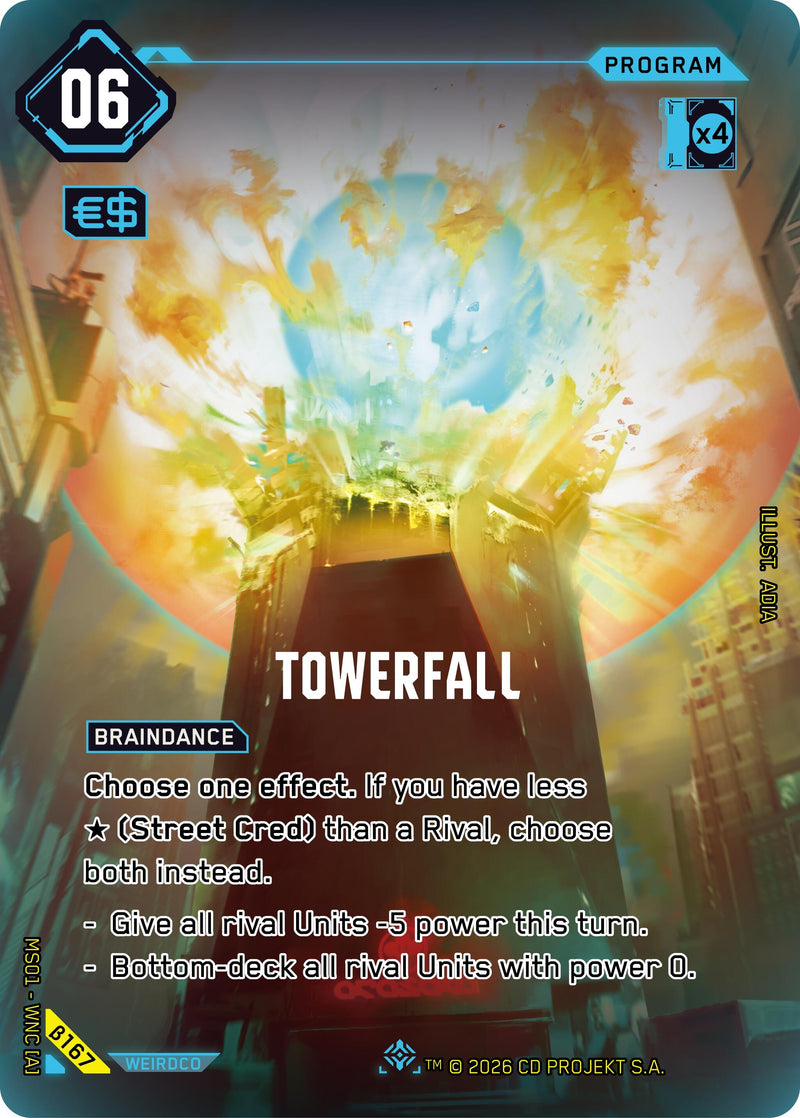 Image for Towerfall (IO) (B167) - Cyberpunk TCG